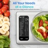 Etekcity Food Nutrition Scale, Digital Grams and Ounces, Large | Kitchen scale with tare, ideal for baking, weight loss, keto, meal prep, liquids and jewelry, 304 Stainless Steel(Stainless Steel 1)