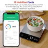 Etekcity Food Nutrition Scale, Digital Grams and Ounces, Large | Kitchen scale with tare, ideal for baking, weight loss, keto, meal prep, liquids and jewelry, 304 Stainless Steel(Luminary Stainless Steel)