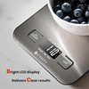 Etekcity Food Nutrition Scale, Digital Grams and Ounces, Large | Kitchen scale with tare, ideal for baking, weight loss, keto, meal prep, liquids and jewelry, 304 Stainless Steel(Stainless Steel)
