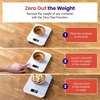 Etekcity Food Nutrition Scale, Digital Grams and Ounces, Large | Kitchen scale with tare, ideal for baking, weight loss, keto, meal prep, liquids and jewelry, 304 Stainless Steel(Clean White)