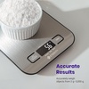 Etekcity Food Nutrition Scale, Digital Grams and Ounces, Large | Kitchen scale with tare, ideal for baking, weight loss, keto, meal prep, liquids and jewelry, 304 Stainless Steel(Stainless Steel)