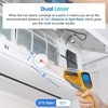 Etekcity Infrared Thermometer 774, Digital Temperature Gun for Cooking, Non Contact Electric Laser IR Temp Gauge, Home Repairs, Handmaking, Surface Measuring, -58 to 716 ℉, – 50 to 380 ℃, Yellow(Yellow 2 Laser)