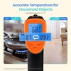 Etekcity Infrared Thermometer 774, Digital Temperature Gun for Cooking, Non Contact Electric Laser IR Temp Gauge, Home Repairs, Handmaking, Surface Measuring, -58 to 716 ℉, – 50 to 380 ℃, Yellow(Orange)
