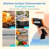 Etekcity Infrared Thermometer 774, Digital Temperature Gun for Cooking, Non Contact Electric Laser IR Temp Gauge, Home Repairs, Handmaking, Surface Measuring, -58 to 716 ℉, – 50 to 380 ℃, Yellow(Orange)
