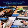 Etekcity Infrared Thermometer 774, Digital Temperature Gun for Cooking, Non Contact Electric Laser IR Temp Gauge, Home Repairs, Handmaking, Surface Measuring, -58 to 716 ℉, – 50 to 380 ℃, Yellow(Blaze Orange)