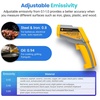 Etekcity Infrared Thermometer 774, Digital Temperature Gun for Cooking, Non Contact Electric Laser IR Temp Gauge, Home Repairs, Handmaking, Surface Measuring, -58 to 716 ℉, – 50 to 380 ℃, Yellow(Yellow 2 Laser)