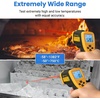 Etekcity Infrared Thermometer Laser Temperature Gun 774, Orange | Cooking, Pizza Oven, Griddle, BBQ, Meat, HVAC, Engine, Adjustable Emissivity, MAX Display, Surface Measurement(Yellow D:S 16:1)