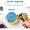 Etekcity Infrared Thermometer Laser Temperature Gun 774, Orange | Cooking, Pizza Oven, Griddle, BBQ, Meat, HVAC, Engine, Adjustable Emissivity, MAX Display, Surface Measurement(Yellow D:S 16:1)