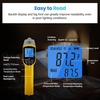 Etekcity Infrared Thermometer Laser Temperature Gun 774, Orange | Cooking, Pizza Oven, Griddle, BBQ, Meat, HVAC, Engine, Adjustable Emissivity, MAX Display, Surface Measurement(Yellow 2 Laser)