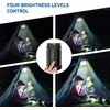 Etekcity LED Camping Lantern for Emergency Light Hurricane Supplies, Lanterns for Survival Kits Power Outages , Battery Powered Operated Lanterns Lamp, Camping Gear Accessories , 4 Pack