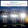 Etekcity LED Camping Lanterns, Battery Included, 4 Pack | Power Outages, Hurricane Preparedness, Camping Essentials, Emergency Kit, Water Resistant, Collapsible Design(4 Pack)