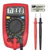 image:imageEtekcity Digital Multimeter AC DC Voltmeter Amp Volt Ohm Current Meter Electrical Voltage Outlet Circuit Tester With Continuity Resistance Diode Test Two BuildIn Ceramic Fuses Red MSRR500