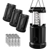 image:imageEtekcity LED Camping Lantern for Emergency Light Hurricane Supplies Lanterns for Survival Kits Power Outages  Battery Powered Operated Lanterns Lamp Camping Gear Accessories  4 Pack