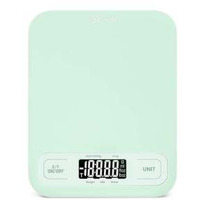 Etekcity Food Nutrition Scale, Digital Grams and Ounces, Large | Kitchen scale with tare, ideal for baking, weight loss, keto, meal prep, liquids and jewelry, 304 Stainless Steel(Green)
