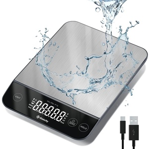 Etekcity Food Nutrition Scale, Digital Grams and Ounces, Large | Kitchen scale with tare, ideal for baking, weight loss, keto, meal prep, liquids and jewelry, 304 Stainless Steel(Stainless Steel-Silver)