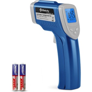 Etekcity Infrared Thermometer 774, Digital Temperature Gun for Cooking, Non Contact Electric Laser IR Temp Gauge, Home Repairs, Handmaking, Surface Measuring, -58 to 716 ℉, – 50 to 380 ℃, Yellow(Blue)