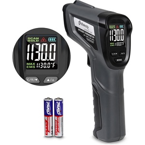 Etekcity Infrared Thermometer 774, Digital Temperature Gun for Cooking, Non Contact Electric Laser IR Temp Gauge, Home Repairs, Handmaking, Surface Measuring, -58 to 716 ℉, – 50 to 380 ℃, Yellow(Gray)