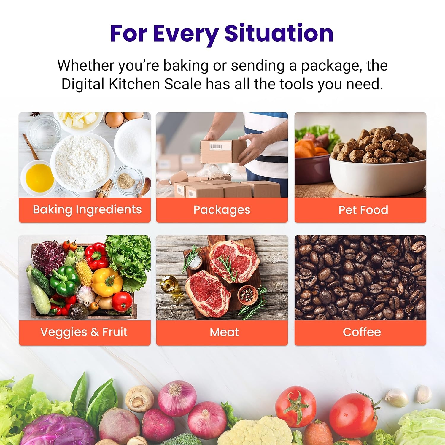 image:imageEtekcity Food Kitchen Scale with Bowl 11lb5kg Grams and Ounces Removable bowl with tare backlit display ideal for baking meal prep dieting and weight lossArctic Sliver