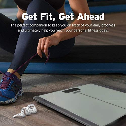 image:imageEtekcity Smart Scale for Body Weight and Fat BMI FSA Eligible Black HSA Eligible Digital Scale for BMI Muscle Mass and Body Composition with Apple Health TFT Display Tempered GlassGrey