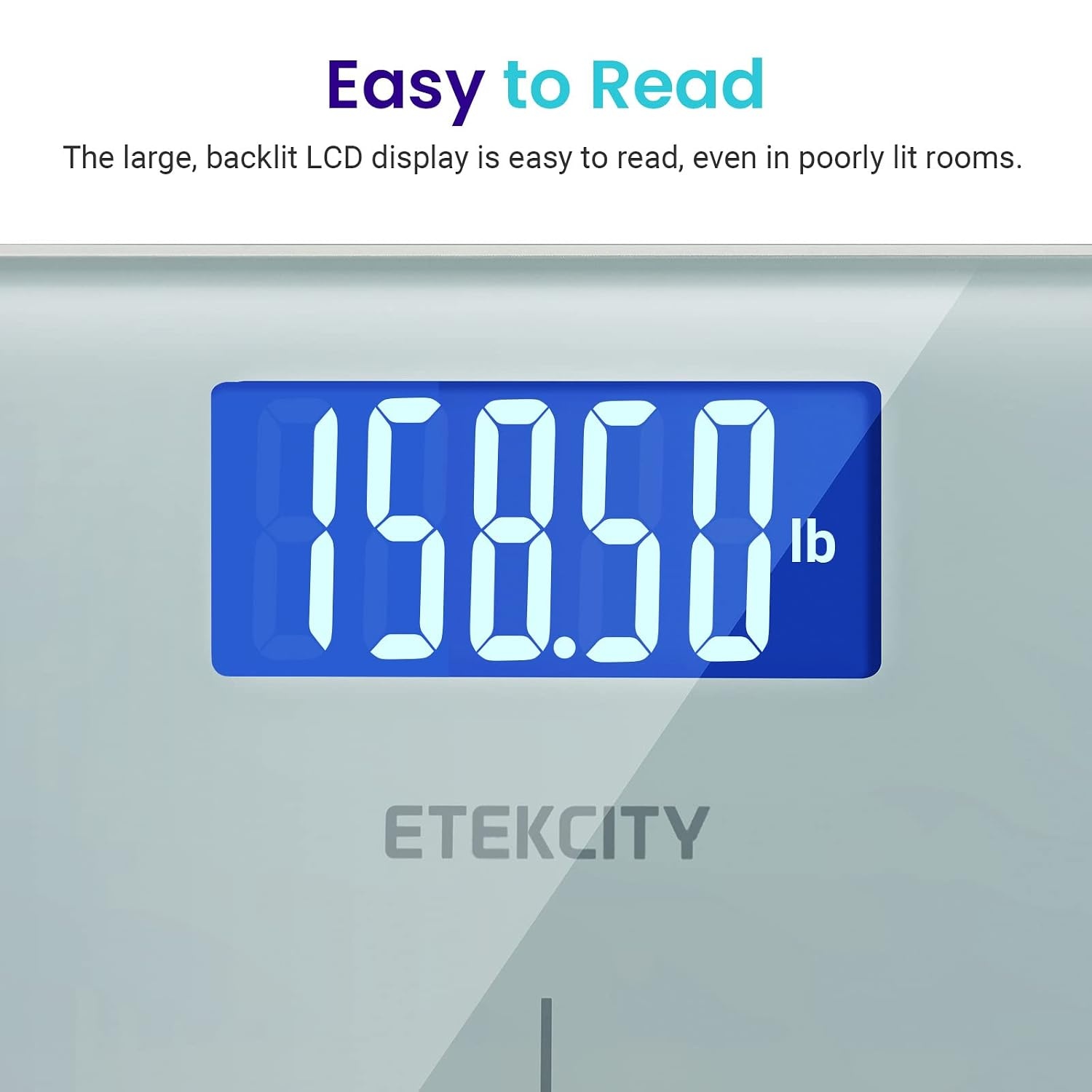 image:imageEtekcity Smart Scale for Body Weight and Fat BMI FSA Eligible Black HSA Eligible Digital Scale for BMI Muscle Mass and Body Composition with Apple Health TFT Display Tempered GlassWhite