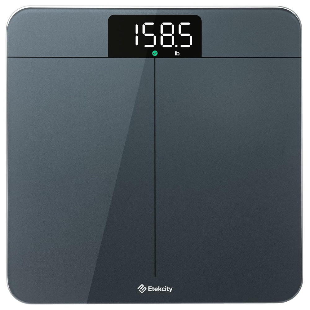 image:imageEtekcity Scale for Body Weight Digital Bathroom Scales for People Most Accurate to 005lb Bright LED Display amp Large Clear Numbers Upgraded Quality for the Elderly Safe Home Use 400 lbs 400 lbs Capacity Bright LED Display with Large Clear Numbers Upgraded Safe Quality for Elderly Home UseGreyblue
