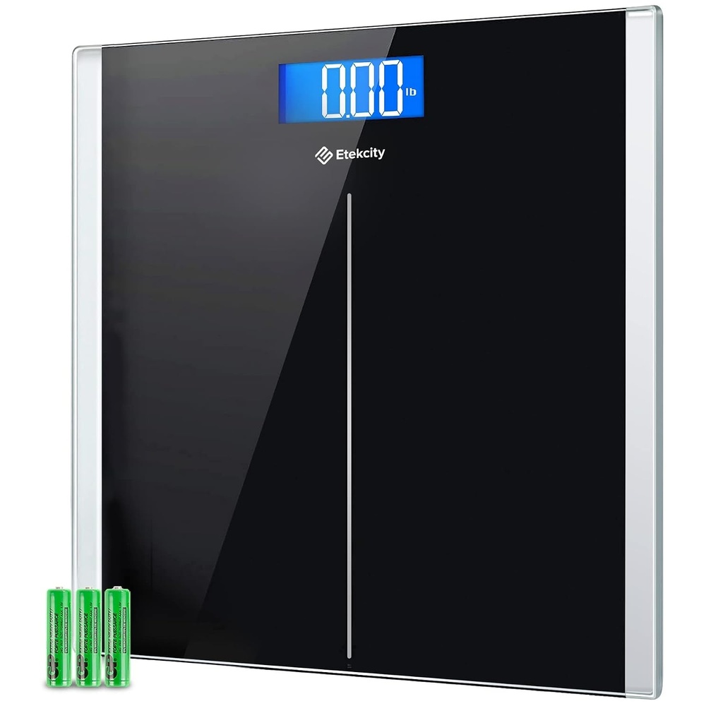 image:imageEtekcity Smart Scale for Body Weight and Fat BMI FSA Eligible Black HSA Eligible Digital Scale for BMI Muscle Mass and Body Composition with Apple Health TFT Display Tempered GlassBlack
