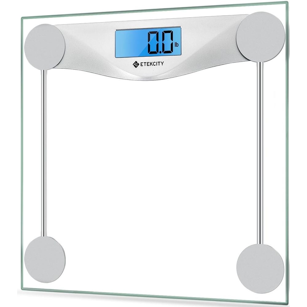 image:imageEtekcity Smart Scale for Body Weight and Fat BMI FSA Eligible Black  HSA Eligible Digital Scale for BMI Muscle Mass and Body Composition with Apple Health TFT Display Tempered GlassSilver