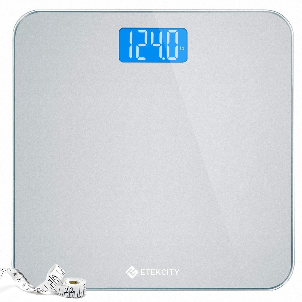 image:imageEtekcity Smart Scale for Body Weight and Fat BMI FSA Eligible Black HSA Eligible Digital Scale for BMI Muscle Mass and Body Composition with Apple Health TFT Display Tempered GlassLight Grey