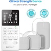 Etekcity 4-Channel Rechargeable TENS Unit, Muscle Stimulator, FSA | HSA Eligible, Pain Relief, After-Exercise Relaxation, Physical Therapy, Back, Neck, Shoulder, Sciatica