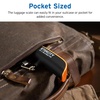 Etekcity Luggage Scale, Digital Suitcase Weight Scale for Travel, 110 lb | Travel Essentials, Air Travel, Suitcase, Hanging Hook, Rubber Grip, Battery Included, Easy-to-Read Display(Orange)
