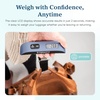 Etekcity Luggage Scale, Digital Suitcase Weight Scale for Travel, 110 lb | Travel Essentials, Air Travel, Suitcase, Hanging Hook, Rubber Grip, Battery Included, Easy-to-Read Display(Bright Blue)