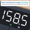 Etekcity Scale for Body Weight, Digital Bathroom Scales for People, Most Accurate to 0.05lb, Bright LED Display & Large Clear Numbers, Upgraded Quality for the Elderly Safe Home Use, 400 lbs | 400 lbs Capacity, Bright LED Display with Large Clear Numbers, Upgraded Safe Quality for Elderly Home Use(Grey-blue)