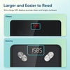 Etekcity Smart Scale for Body Weight, Body Fat and BMI, FSA Eligible | HSA Eligible, Bathroom Scale with Muscle Mass, Accurate Bluetooth App Sync, LED Display and Tempered Glass(Black)