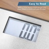 Etekcity Smart Scale for Body Weight and Fat, BMI, FSA Eligible, Black | HSA Eligible, Digital Scale for BMI, Muscle Mass and Body Composition, with Apple Health, TFT Display, Tempered Glass(Brushed Silver)