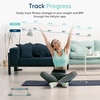 Etekcity Smart Scale for Body Weight and Fat, BMI, FSA Eligible, Black | HSA Eligible, Digital Scale for BMI, Muscle Mass and Body Composition, with Apple Health, TFT Display, Tempered Glass(Satin Silver)