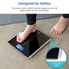 Etekcity Smart Scale for Body Weight and Fat, BMI, FSA Eligible, Black | HSA Eligible, Digital Scale for BMI, Muscle Mass and Body Composition, with Apple Health, TFT Display, Tempered Glass(Carbon Black)