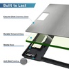 Etekcity Smart Scale for Body Weight and Fat, BMI, FSA Eligible, Black | HSA Eligible, Digital Scale for BMI, Muscle Mass and Body Composition, with Apple Health, TFT Display, Tempered Glass(Brushed Silver)