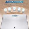 Etekcity Smart Scale for Body Weight and Fat, BMI, FSA Eligible, Black | HSA Eligible, Digital Scale for BMI, Muscle Mass and Body Composition, with Apple Health, TFT Display, Tempered Glass(Brushed Silver)
