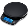 Etekcity 0.1g Food Kitchen Scale, Digital Ounces and Grams for Cooking, Baking, Meal Prep, Dieting, and Weight Loss, 11 Pounds, Black(Midnight Black)