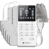 Etekcity 4-Channel Rechargeable TENS Unit, Muscle Stimulator, FSA | HSA Eligible, Pain Relief, After-Exercise Relaxation, Physical Therapy, Back, Neck, Shoulder, Sciatica