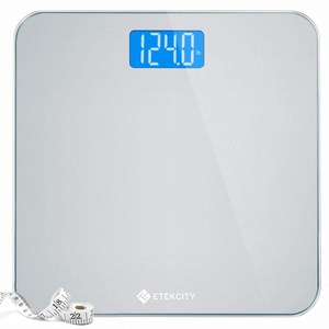 Etekcity Smart Scale for Body Weight and Fat, BMI, FSA Eligible, Black | HSA Eligible, Digital Scale for BMI, Muscle Mass and Body Composition, with Apple Health, TFT Display, Tempered Glass(Light Grey)