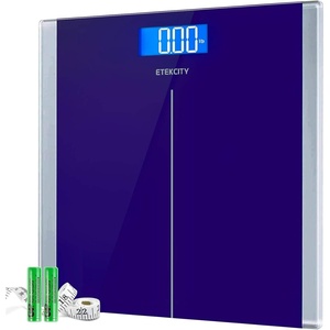 Etekcity Smart Scale for Body Weight and Fat, BMI, FSA Eligible, Black | HSA Eligible, Digital Scale for BMI, Muscle Mass and Body Composition, with Apple Health, TFT Display, Tempered Glass(Deep-Blue)