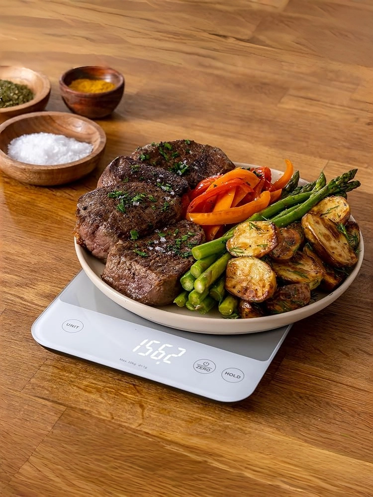 ETEKCITY accurate bathroom scale and kitchen temperature gauge
