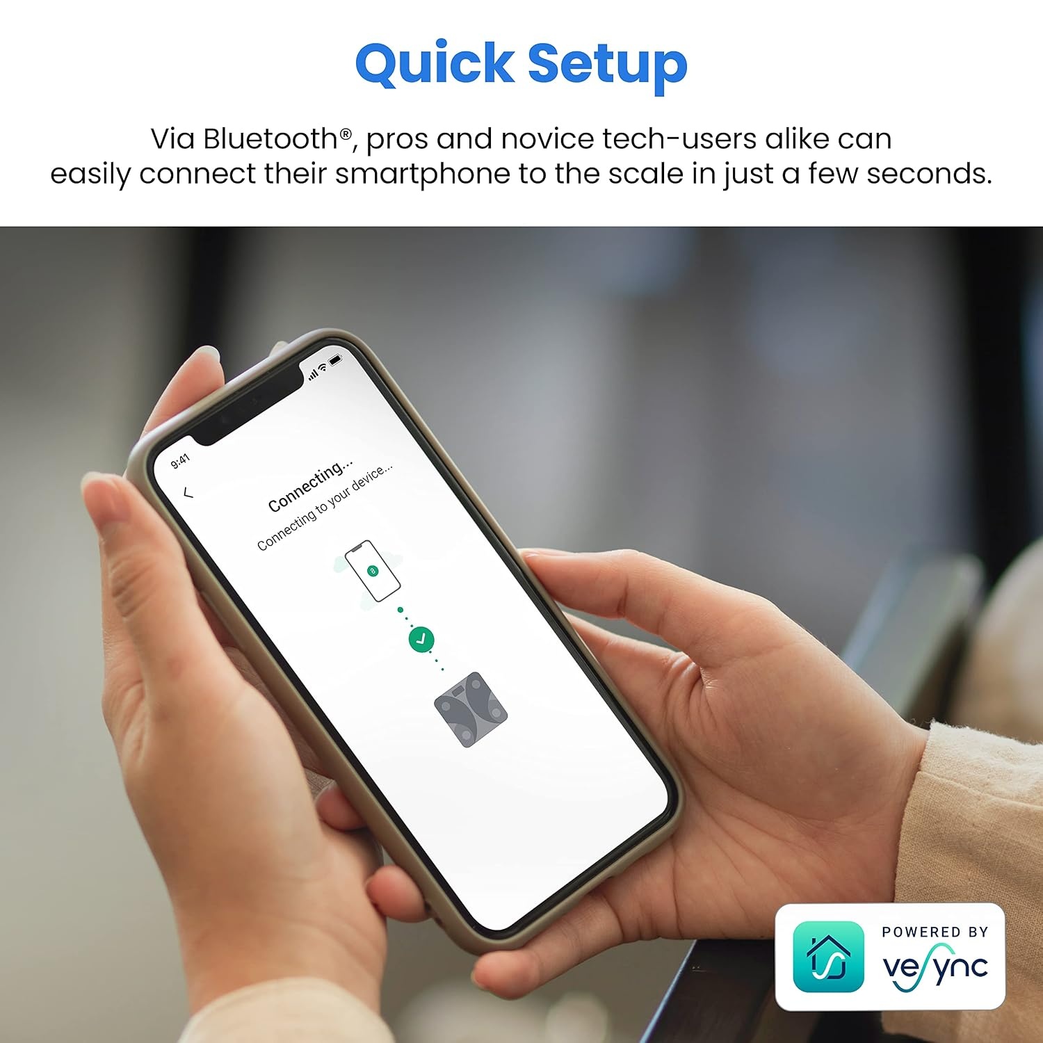 image:imageEtekcity WiFi 8Electrode Smart Scale for Body Weight and FatWhite