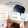 Etekcity WiFi 8-Electrode Smart Scale for Body Weight and Fat(Dark Black)