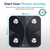 Etekcity WiFi 8-Electrode Smart Scale for Body Weight and Fat(Textured Black)