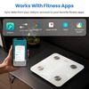Etekcity WiFi 8-Electrode Smart Scale for Body Weight and Fat(White)